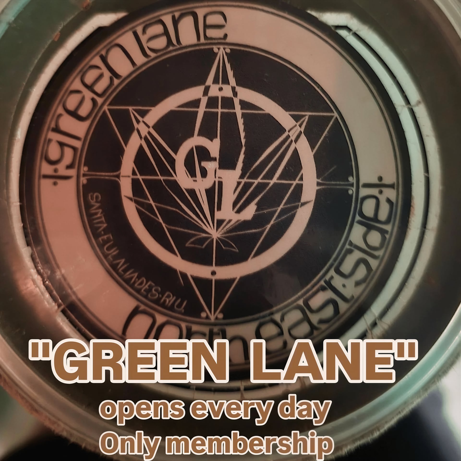 Cannabis Social Club Green Lane logo